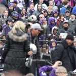 Blurry, but that is Steve Bisciotti carrying the Vince Lombardi Trophy.